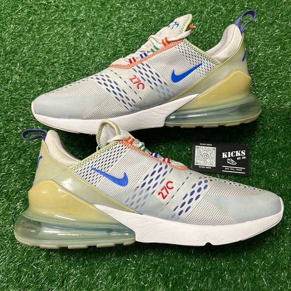 Nike Air Max 270 Olympic Rings Multicolor White Red Blue Size 13 (CZ7947-100) - Picture 2 of 6